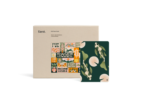 Julie Solvstrom Puzzle & Notebook Gift Set
