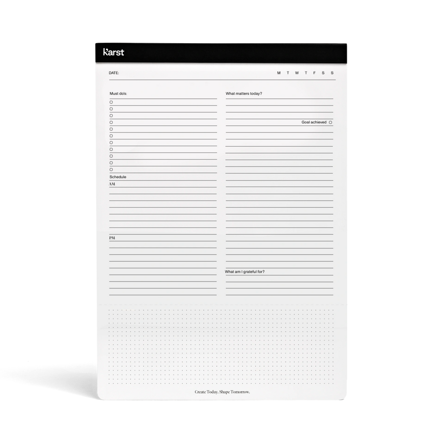 A4 Daily Action Pad