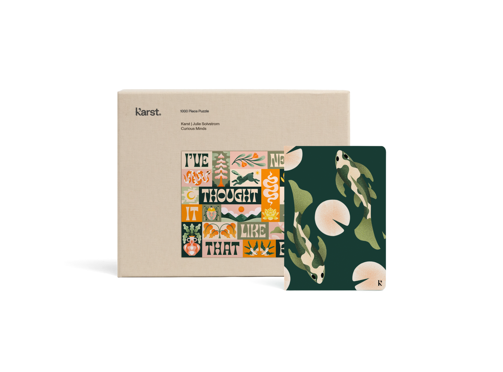 Julie Solvstrom Puzzle & Notebook Gift Set