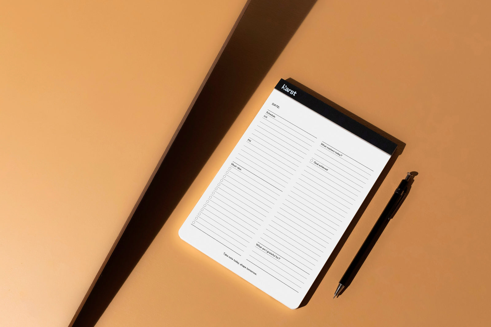 A5 Daily Action Pad